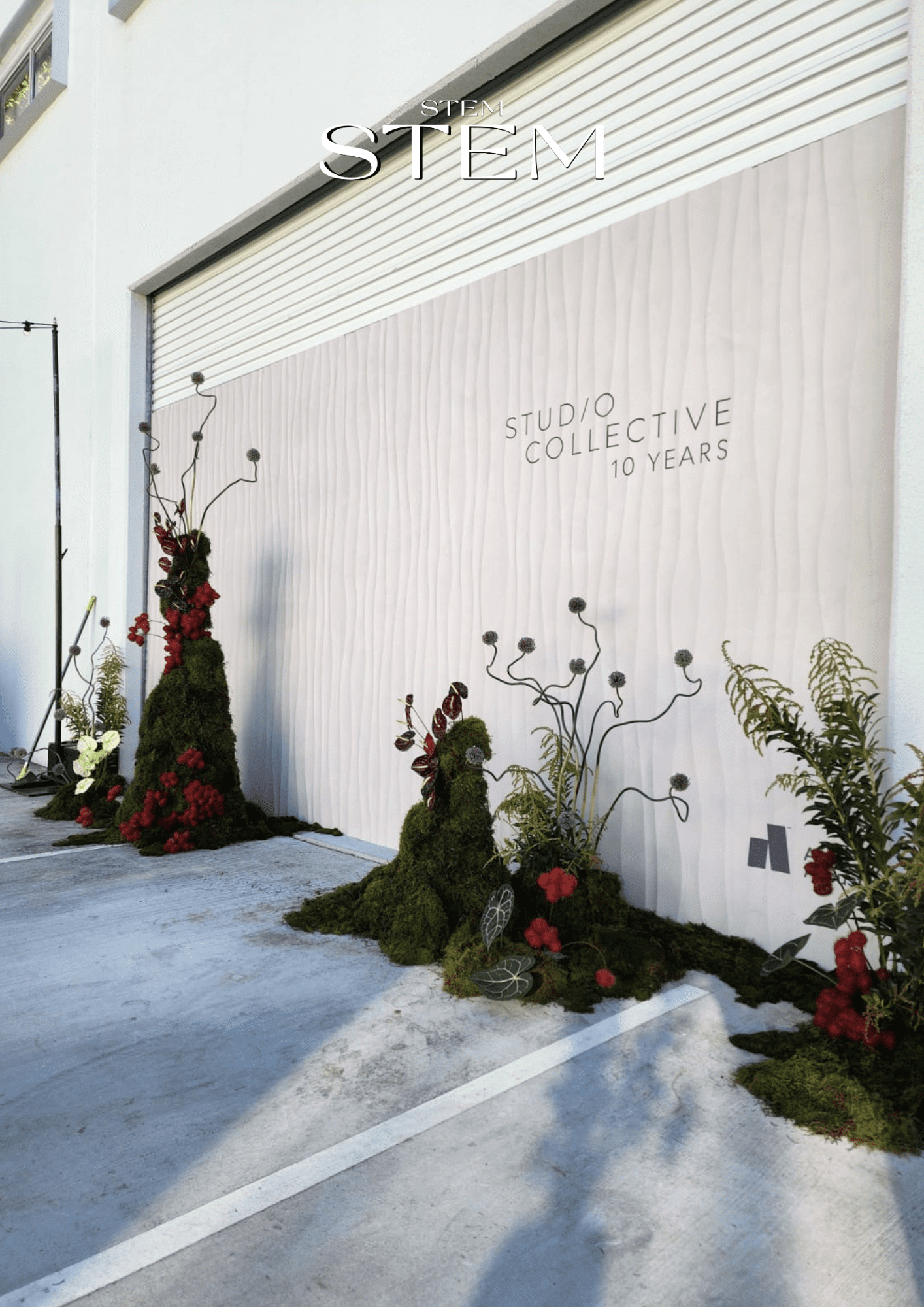 Structured Floral Design Structural floral installations | STEM DESIGN | Florist